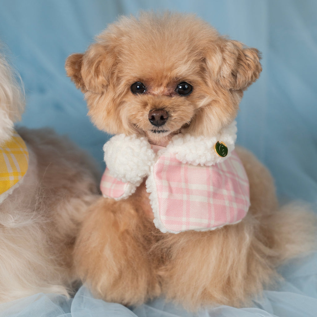 もこもこぷちケープ